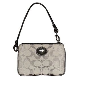 Coach Sutton Signature Wristlet